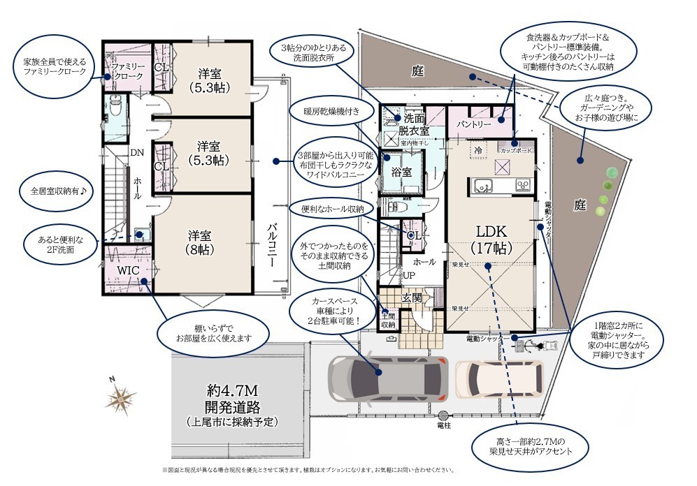 区画図・間取り図