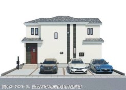 ◆JR高崎線「上尾」駅バス９分・停歩２分！
◆２０２６年２月完成予定♪
◆お子様の学校は、上尾西小学校・上尾西中学校
（※外観パースはイメージです）