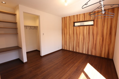 2階洋室7帖（施工例）
主寝室には広々WICつき。