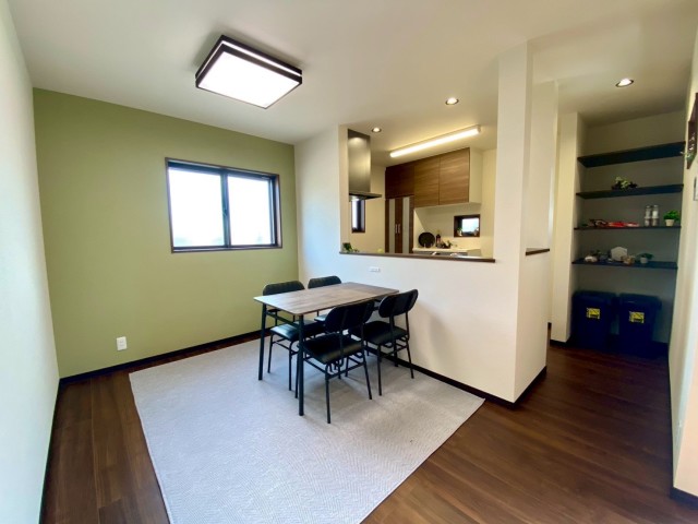 対面キッチンを採用