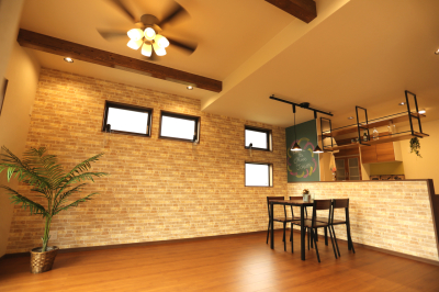 「ブルックリンスタイル」LDK(施工例) 「ブルックリンスタイル」LDK(施工例)