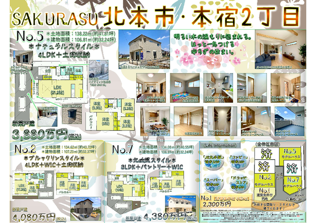 【カーナビ：北本市本宿２丁目１１７】
9/28　サクラス北本市本宿　5号棟
お陰様でご成約頂きました。　
有難うございました。